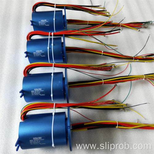 Corrosion Resistant Gold Plated Cap Slip Ring